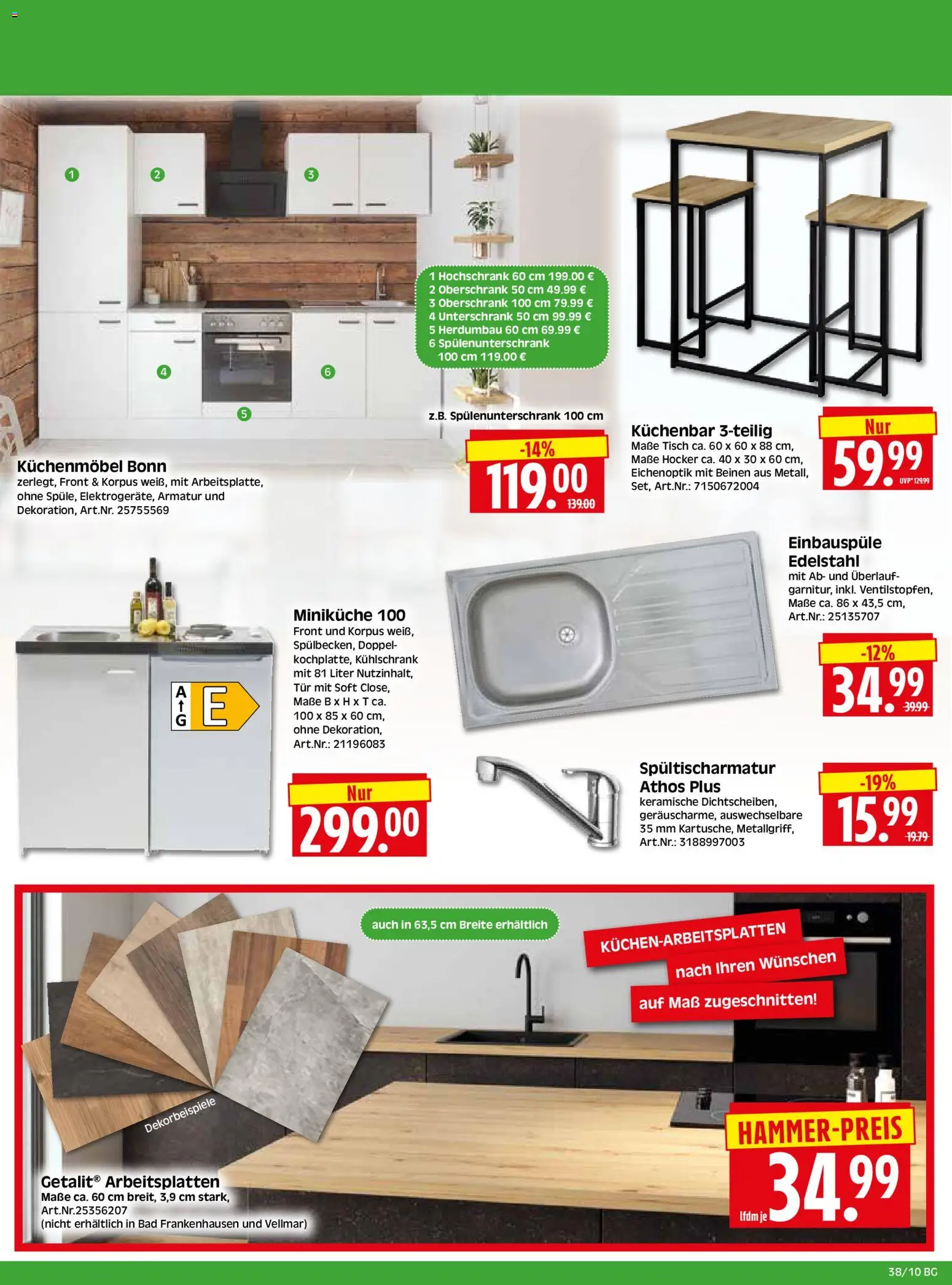 HERKULES Bau & Garten – gültig ab 14.09.2026 | Seite: 10 | Produkte: Hocker, Bad, Tür, Kühlschrank