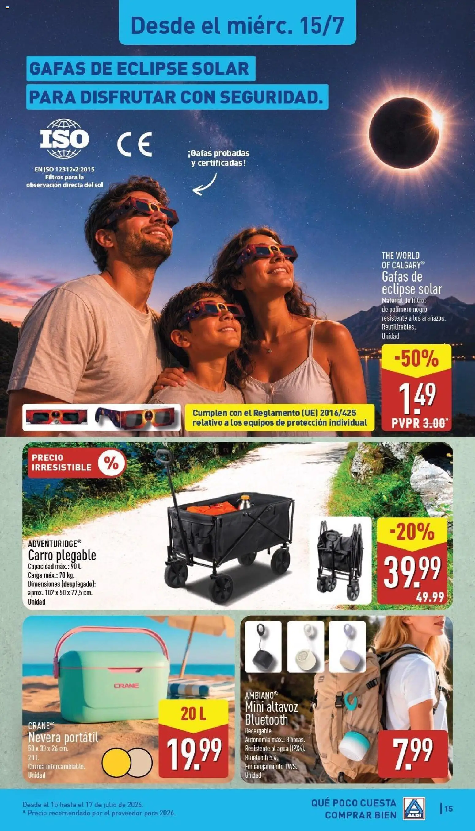 Aldi folleto Península │ válido desde el 13/07/2026 | Página: 15