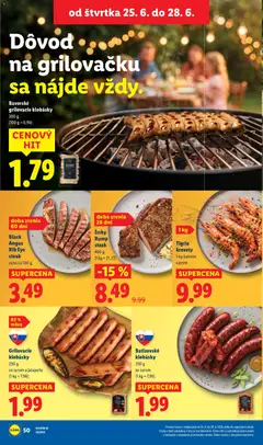 Lidl leták platný od 22.06.2026 | Strana: 64 | Produkty: Krevety, Steak