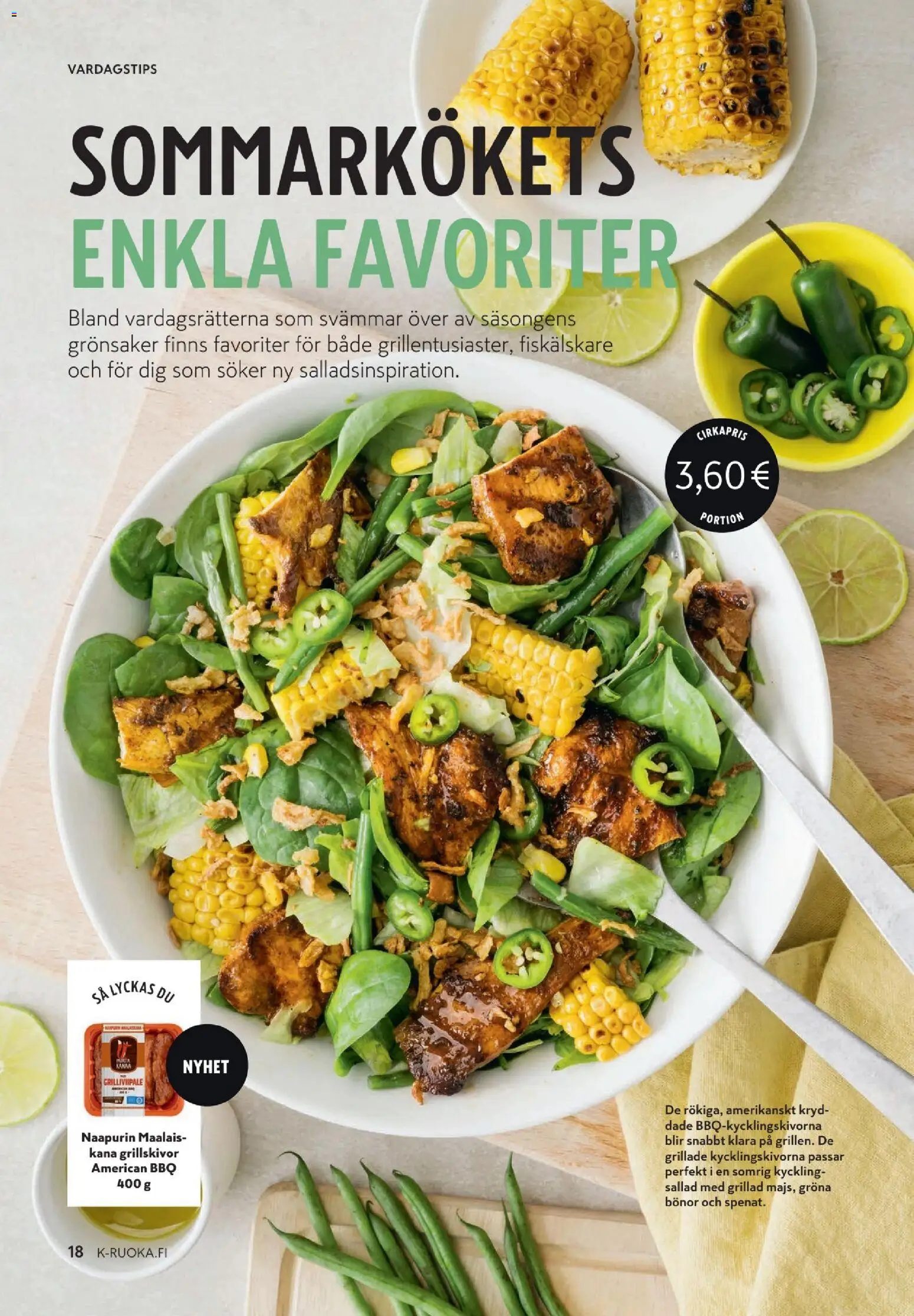 K-Market tarjoukset - K-mat – voimassa 10.06.2026 alkaen | Sivu: 18 | Tuotteet: Kana