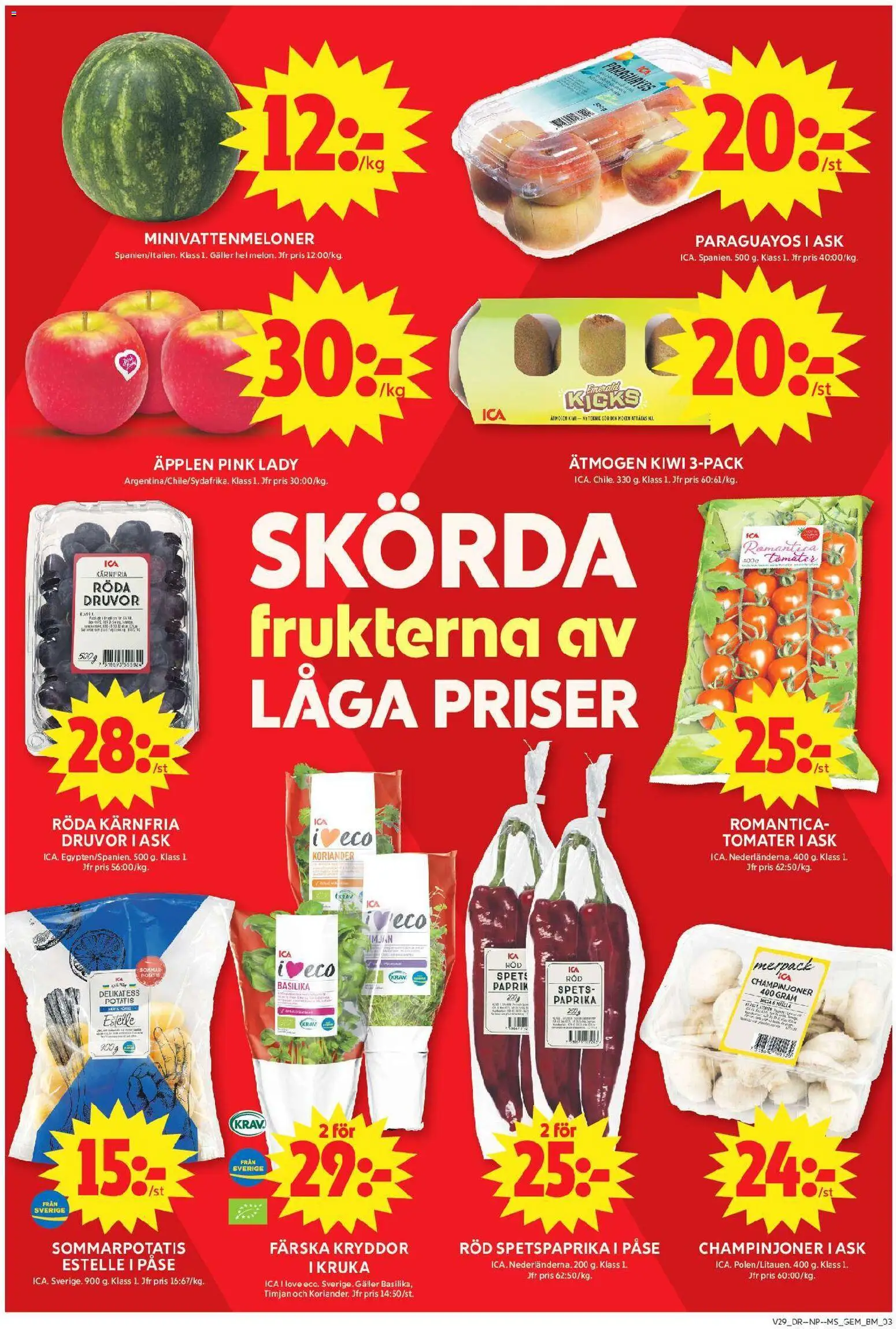 ICA Maxi reklamblad aktuell från 13/07/2026 | Sida: 3