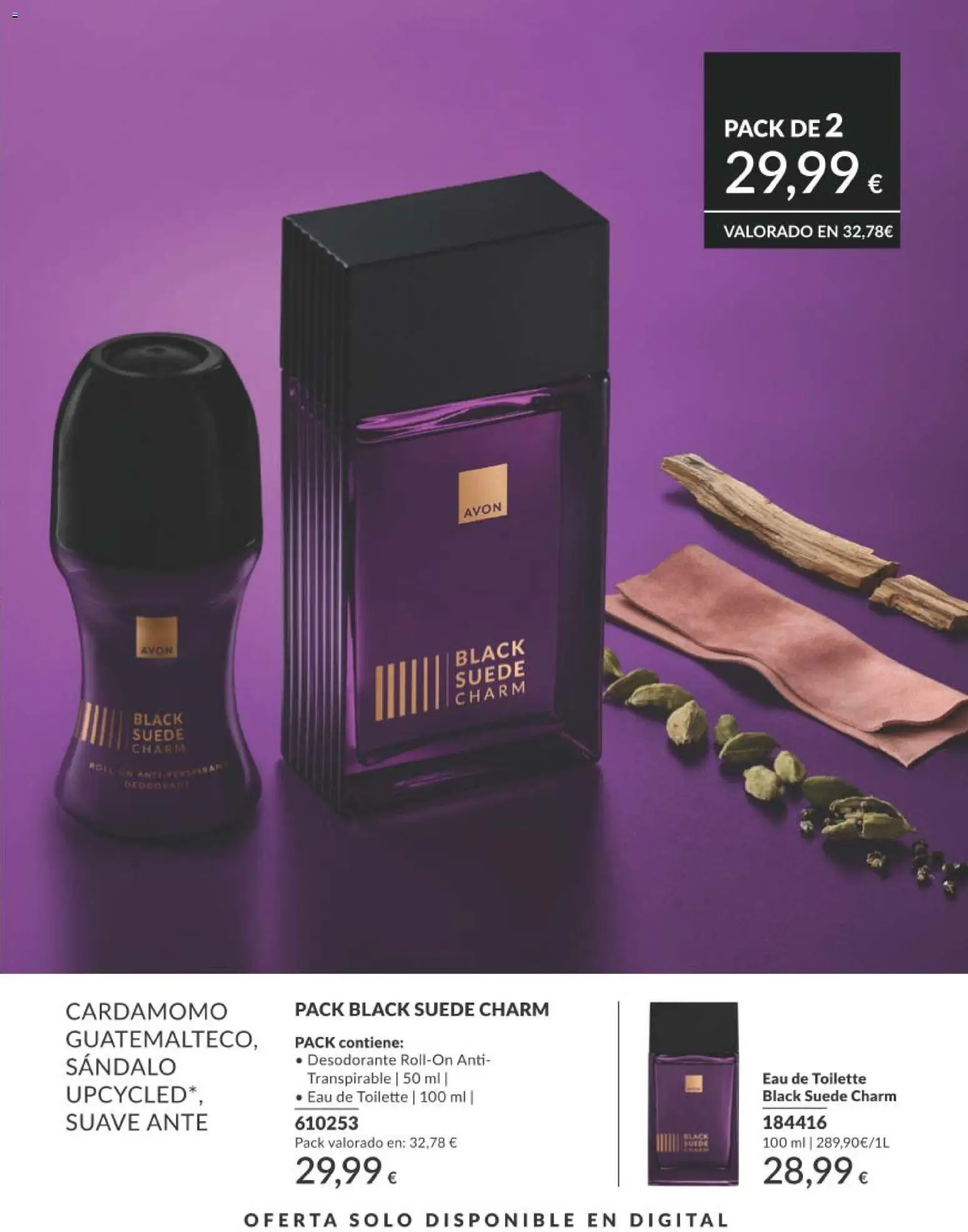 Catálogo AVON campaña 8 │ válido desde el 01/08/2026 | Página: 187 | Productos: Eau de toilette, Χοιρινό παϊδάκι, Desodorante