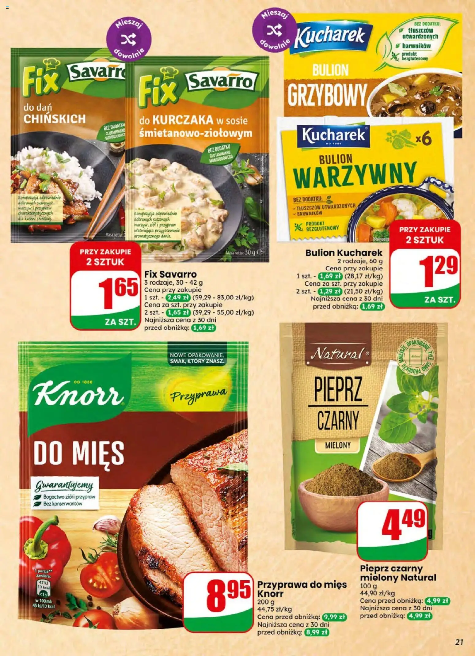 Dino gazetka od 05.08.2026 | Strona: 21 | Produkty: Pieprz