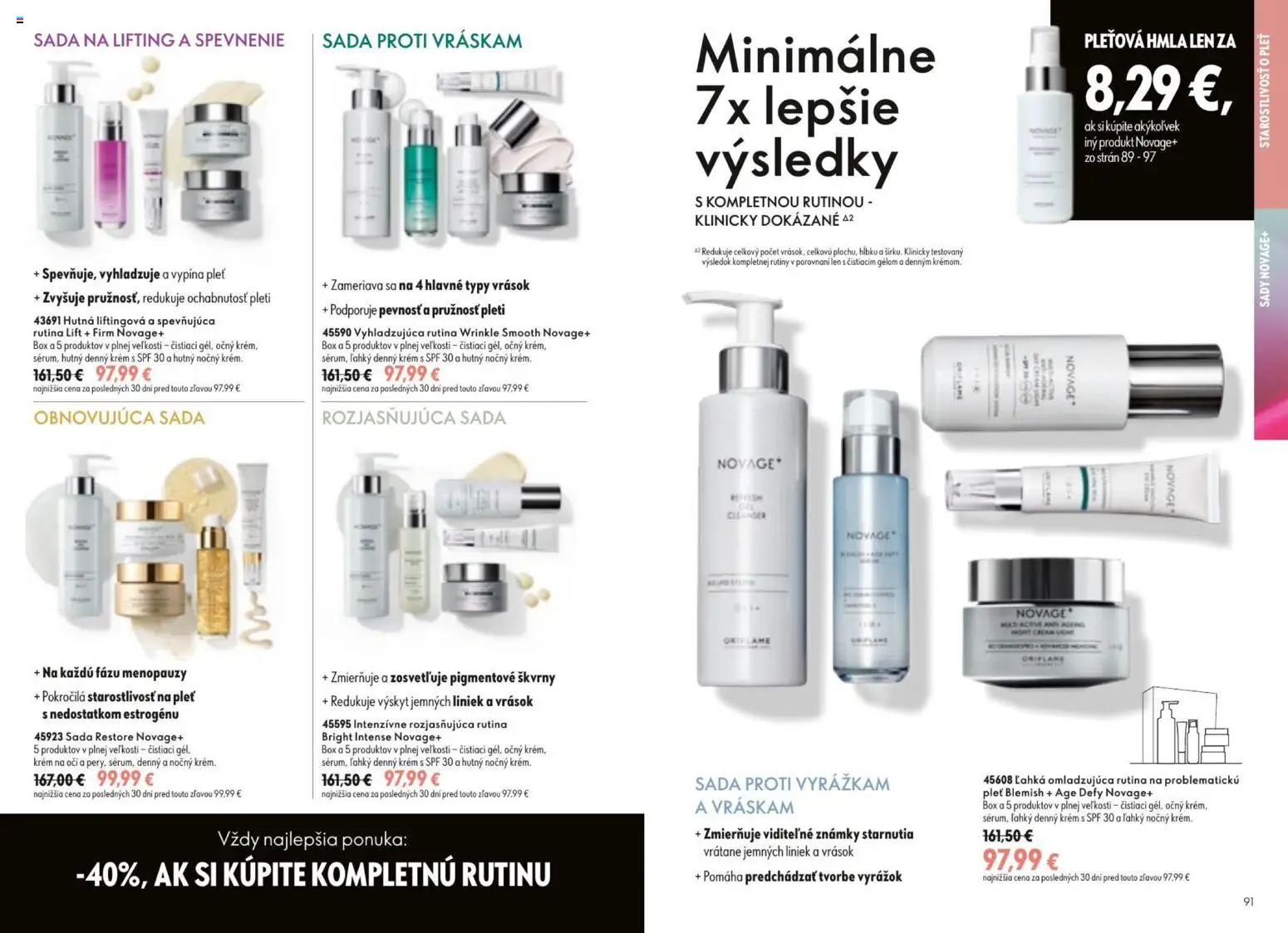 Nové Oriflame akcie – leták je platný od 19.08.2026 | Strana: 46 | Produkty: Krém