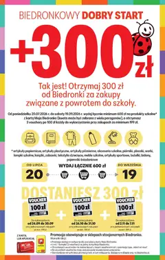 Pogląd oferty "Biedronka gazetka od poniedziałku" - ważna od 27.07.2026 | Strona: 3