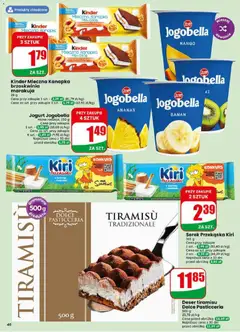 Pogląd oferty "Jogurt Jogobella, Jogurt różne rodzaje" - ważna od 29.04.2026 | Strona: 46 | Produkty: Mango, Brzoskwinia, Serek, Ananas