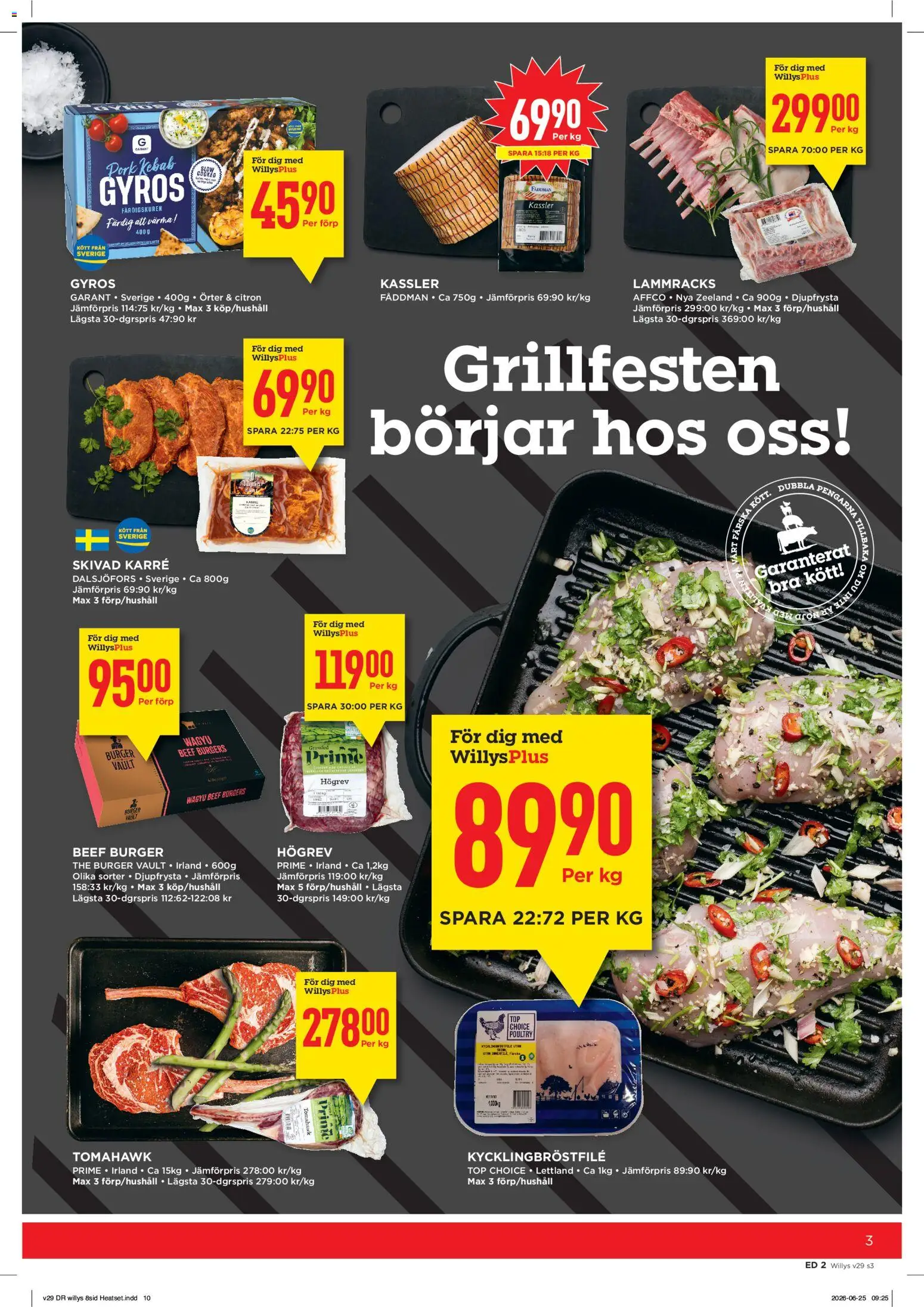 Willys reklamblad aktuell från 13/07/2026 | Sida: 3
