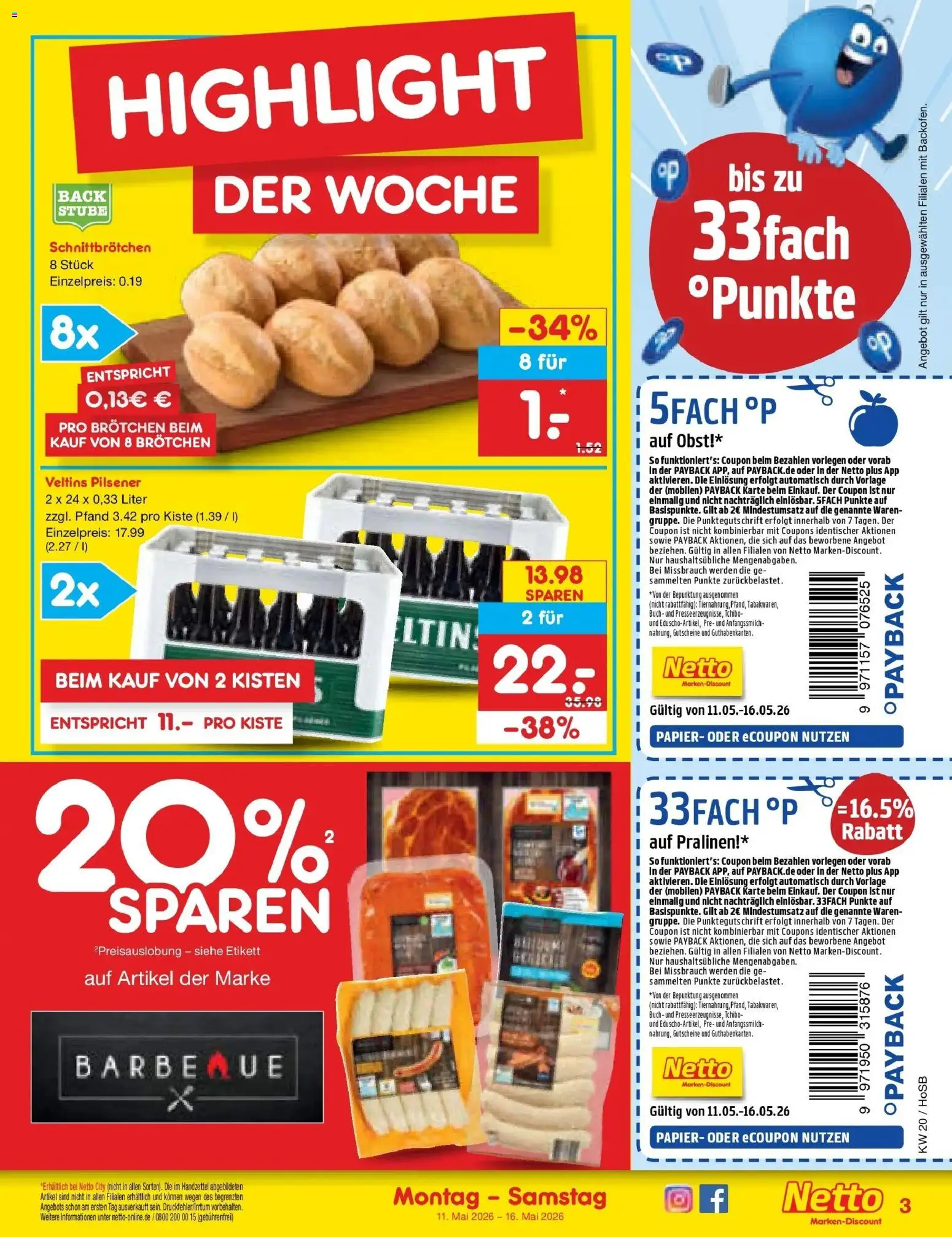 Netto Marken-Discount Prospekt Hannover	 – gültig ab 10.05.2026 | Seite: 3