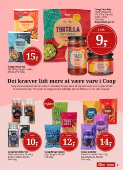 Dagli'Brugsen - Tilbudsavis uge 25-26 gyldig fra 19/06/2026 | Side: 9 | Produkter: Ost, Pizza, Nødder, Salsa