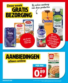 Hoogvliet folder - Voorbeeld van een folder van Hoogvliet, geldig van 20.05.2026 | Pagina: 32 | Producten: Melk, Rijst, Kwark, Aardbei