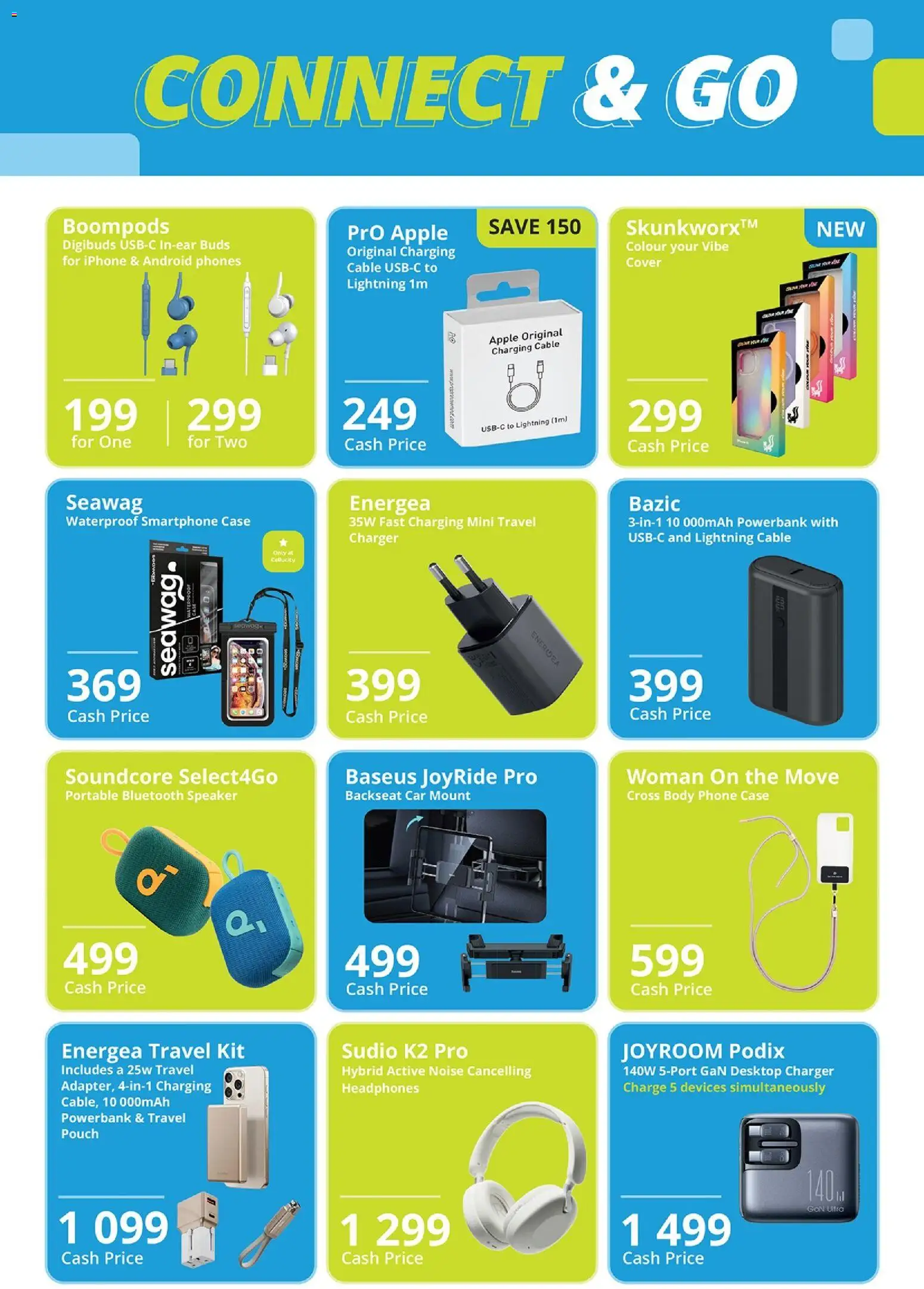 New Cellucity catalogue – valid from 08/09/2026 | Page: 23 | Products: Smartphone, Headphones, Cable, Charger