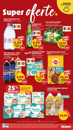Ofertele PENNY valabile de la 10.06.2026 | Pagină: 24 | Produse: Yazı tahtası kalemi, Balsam, Bere, Apă