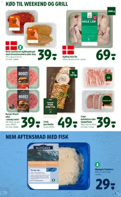 Coop 365 - Tilbudsavis uge 34 gyldig fra 20/08/2026 | Side: 5 | Produkter: Fisk, Koteletter, Grill