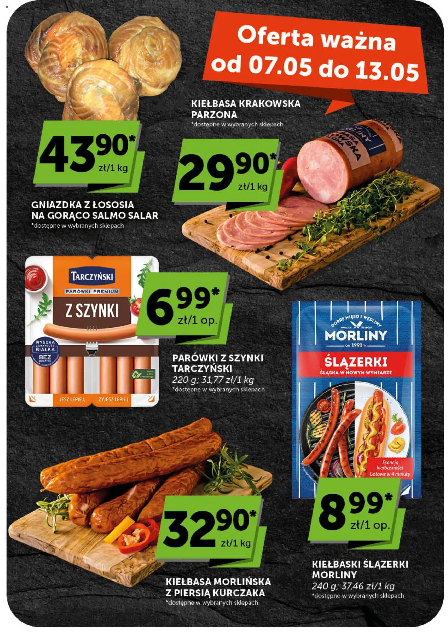 Euro Sklep gazetka od 14.05.2026 | Strona: 16 | Produkty: Kiełbasa, Parówki, Kiełbasa krakowska, Wędliny