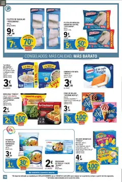 Vista previa E.Leclerc folleto válido desde el 29/07/2026 | Página: 16 | Productos: Filetes de merluza, Horno, Lasaña, Canelones
