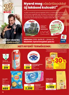 Spar akciós újság - amely érvényes a következő dátumtól: 28.05.2026 | Oldal: 18