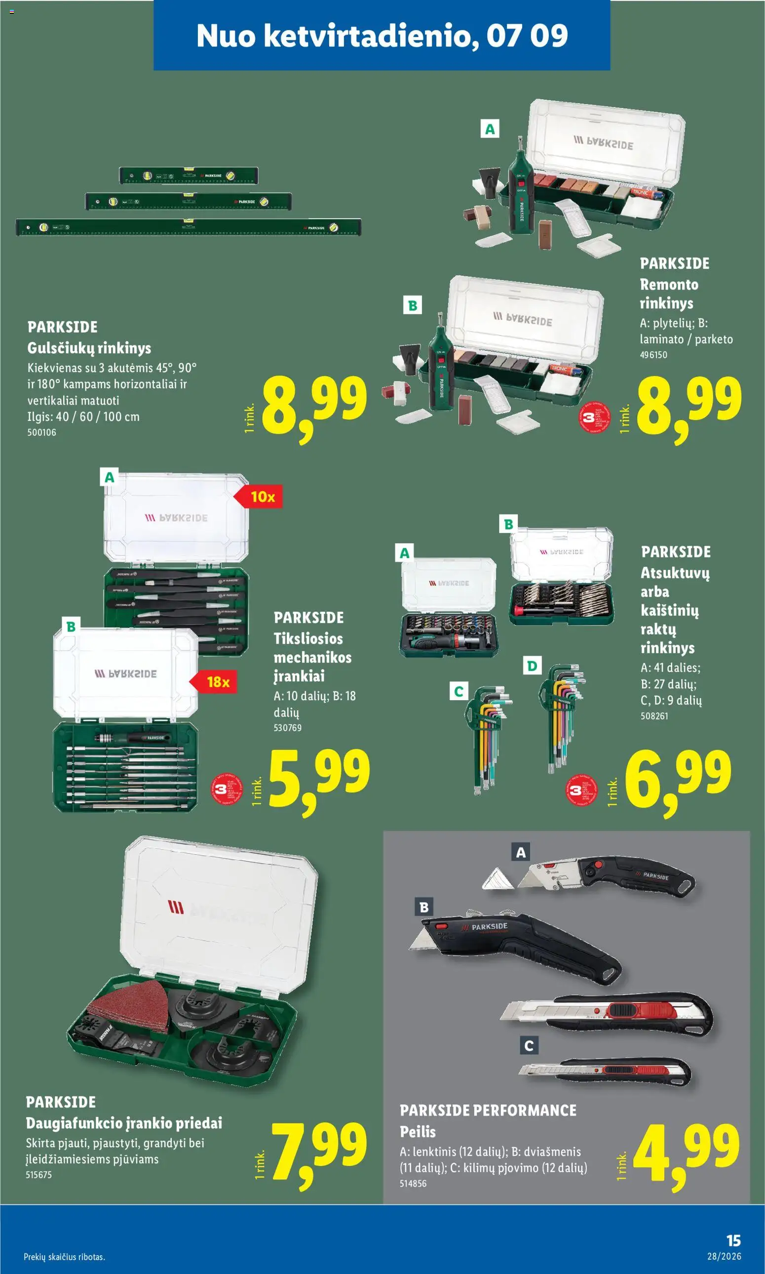 LIDL akcijos nuo 2026.07.06 | Puslapis: 15