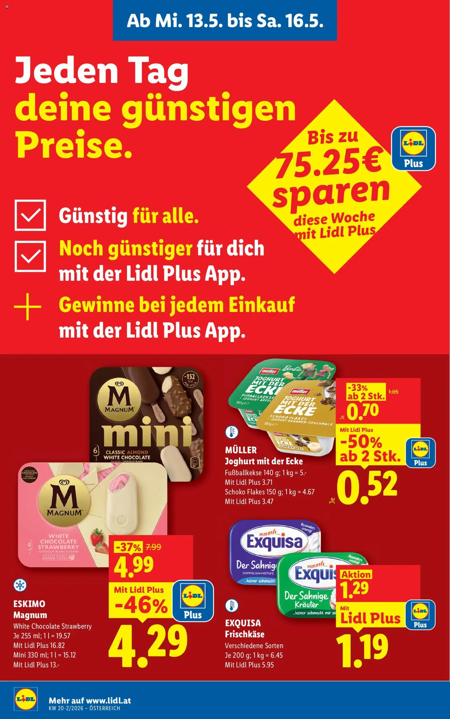 Lidl Flugblatt - Altenmarkt im Pongau, St. Johann im Pongau, Zell am See gültig ab 13.05.2026 | Seite: 2 | Produkte: Joghurt, Äpfel
