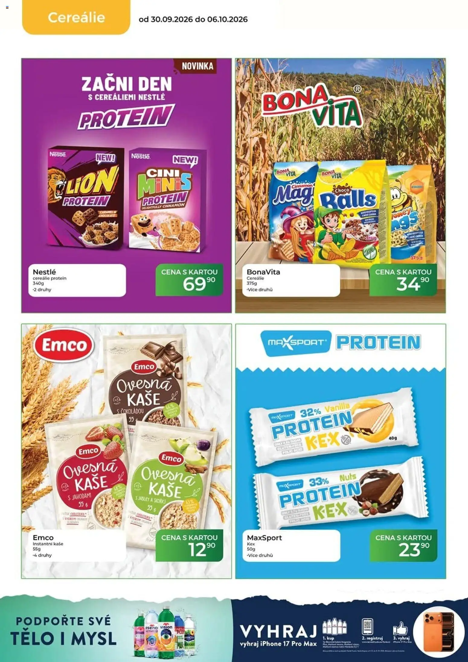 Tamda Foods leták od 30.09.2026 | Strana: 24 | Produkty: Cereálie, Ovesná kaše, Iphone, Protein