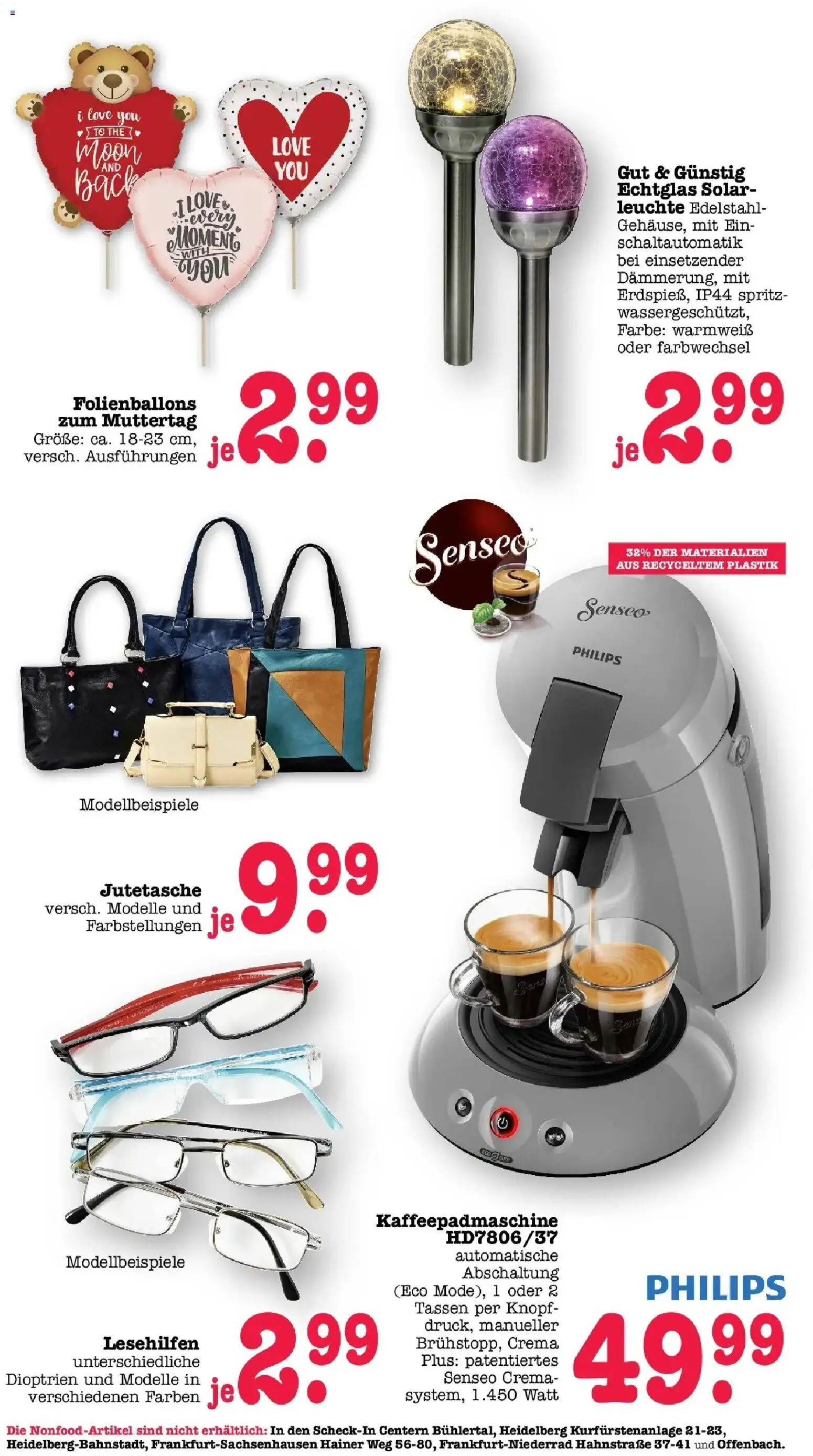 Edeka prospekt Wörth Am Rhein	 – gültig ab 04.05.2026 | Seite: 64 | Produkte: Philips, Senseo, Solarleuchte