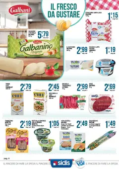 Anteprima del volantino Sidis volantino valido a partire dal 24/08/2026 | Pagina: 8 | Prodotti: Latte, Formaggio, Funghi, Tramezzino