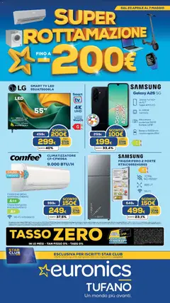 Anteprima del volantino Euronics volantino Super Rottamazione valido a partire dal 23.04.2026