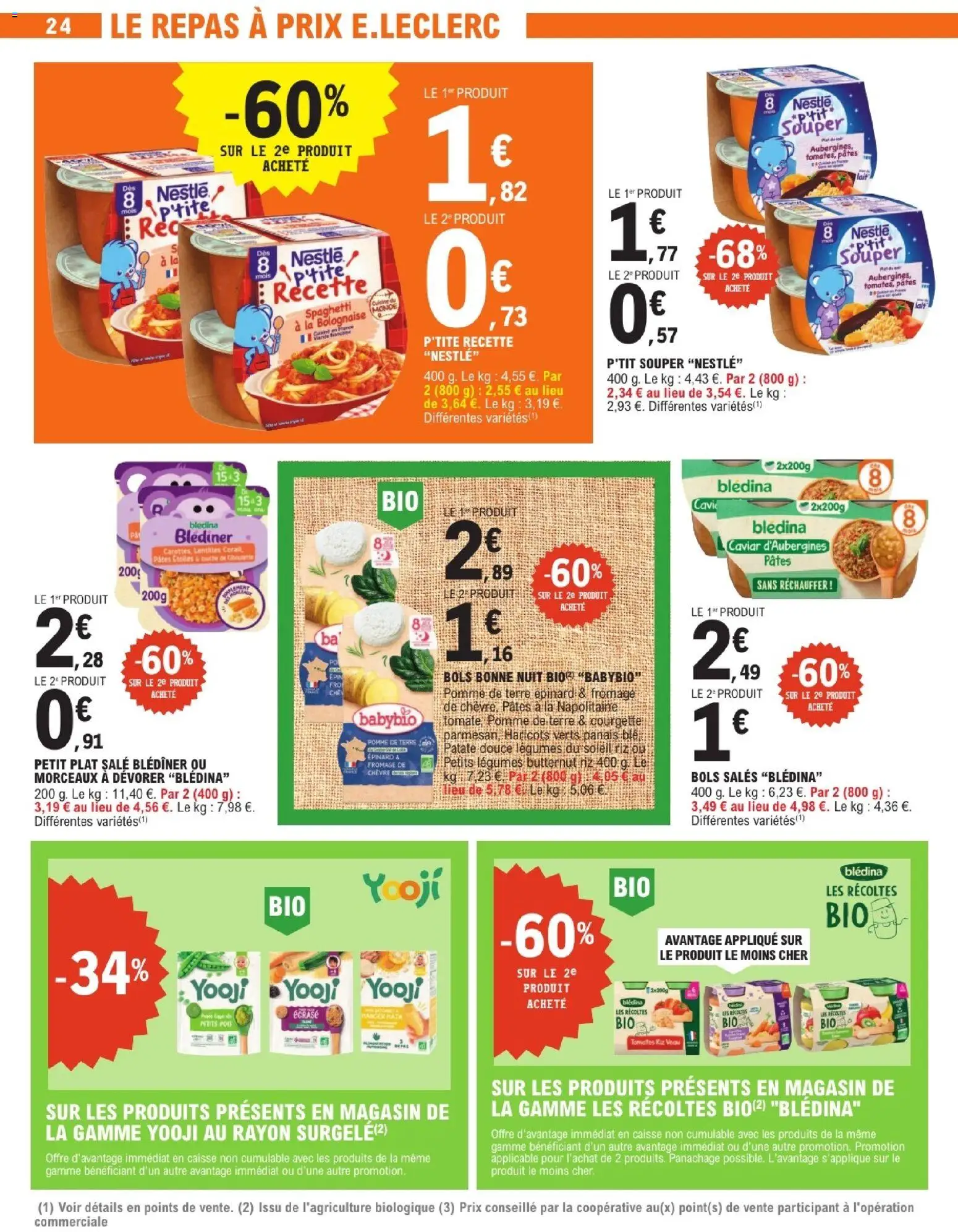 {H1} | Page: 24 | Produits: Courgette, Epinard, Patate douce, Pomme de terre