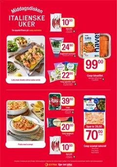 Forhåndsvisning av Coop Extra kundeavis gyldig fra 12/10/2026 | Side: 8 | Produkter: Pasta, Salat, 1, Spaghetti
