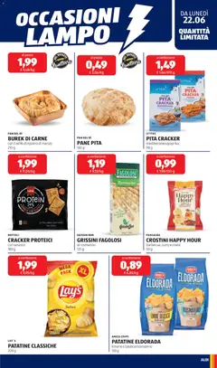Anteprima del volantino Aldi volantino valido a partire dal 22.06.2026 | Pagina: 15 | Prodotti: Rosmarino, Barbecue, Crackers, Miele