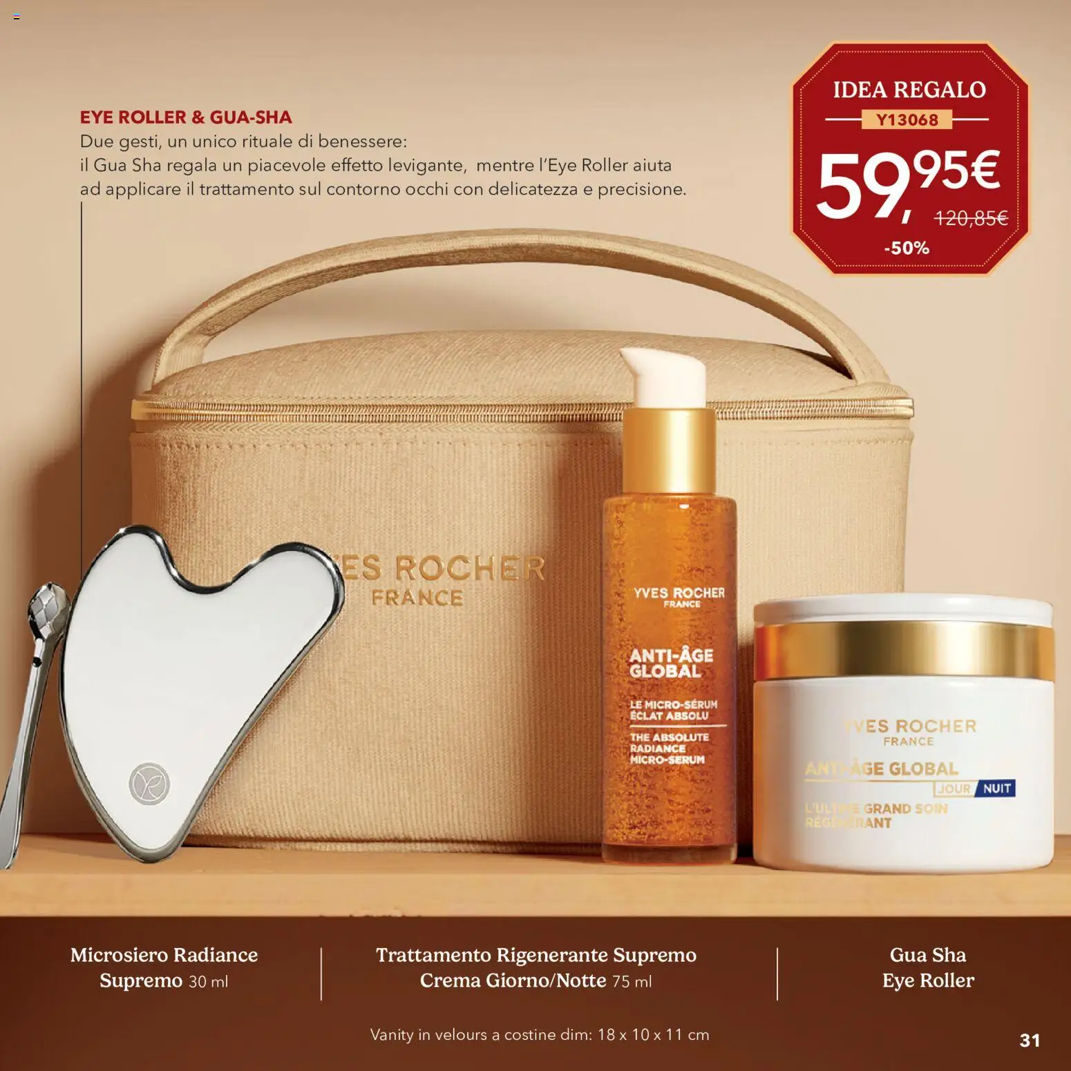 Volantino Yves Rocher del 20/10/2026 | Pagina: 31 | Prodotti: Crema, The