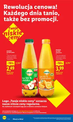 Pogląd oferty "SOLEVITA Sok 100% jabłko, Sok 100% jabłko 1 L" - ważna od 15.06.2026 | Strona: 2 | Produkty: Sok