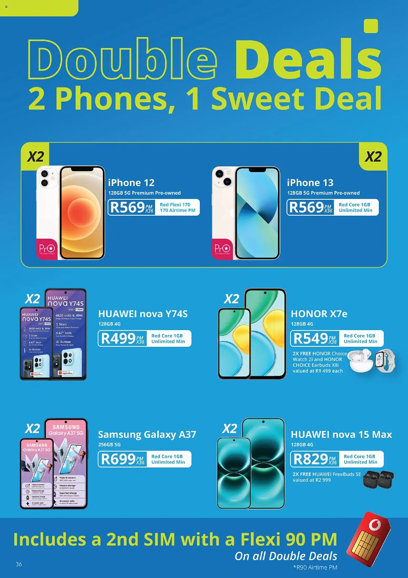 New Cellucity catalogue – valid from 07/10/2026 | Page: 36 | Products: Sim, Earbuds, Camera, Battery