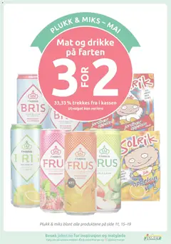 Forhåndsvisning av Rik jordbær appelsin, Kun søtet med frukt jordbær appelsin smak gyldig fra 11.05.2026 | Side: 16 | Produkter: Ferăstrău, Kiwi, Brus, Bringebær