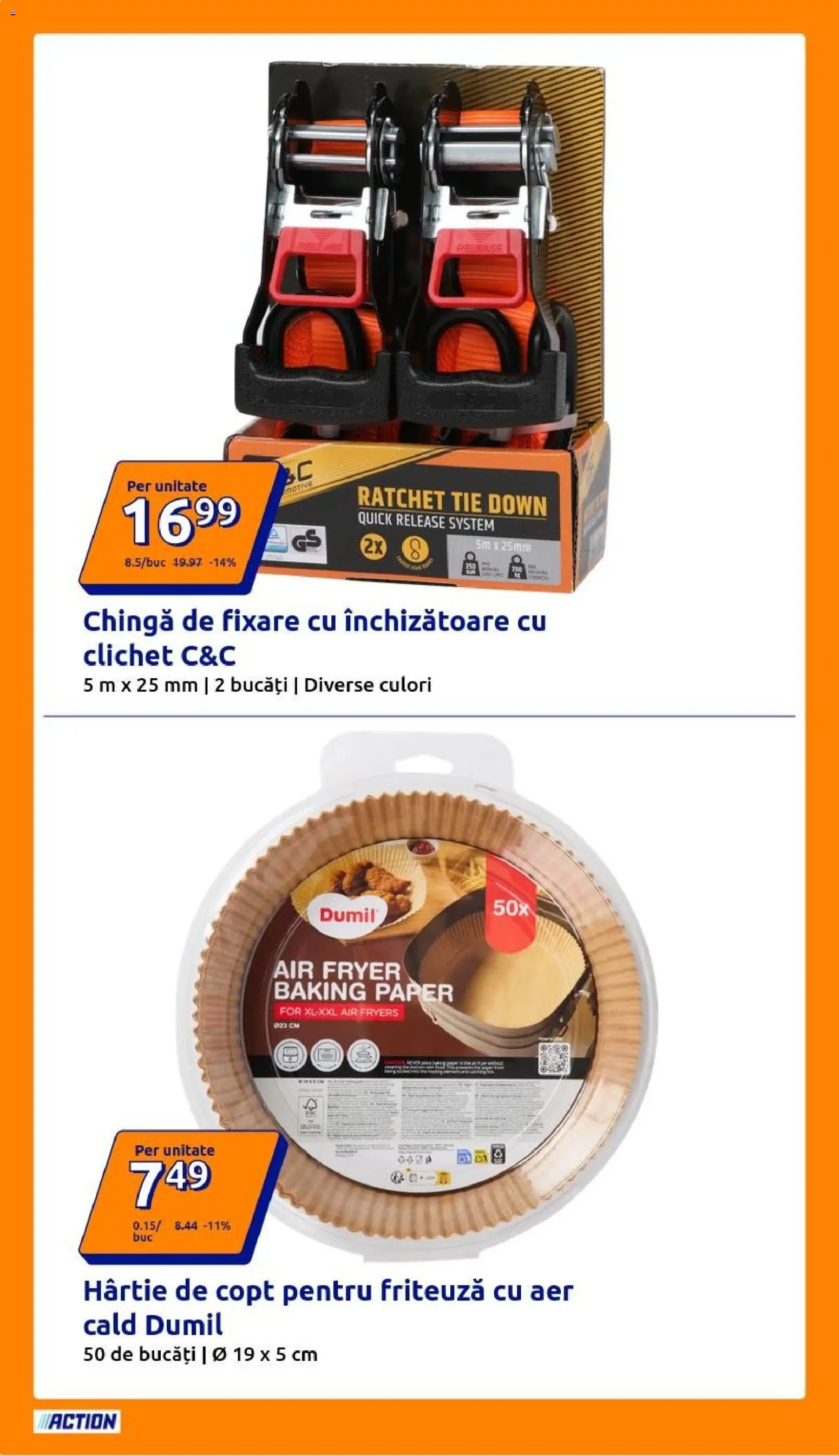 Noul catalog ACTION – valabil de la 21.10.2026 | Pagină: 4 | Produse: Friteuza cu aer cald, Friteuză