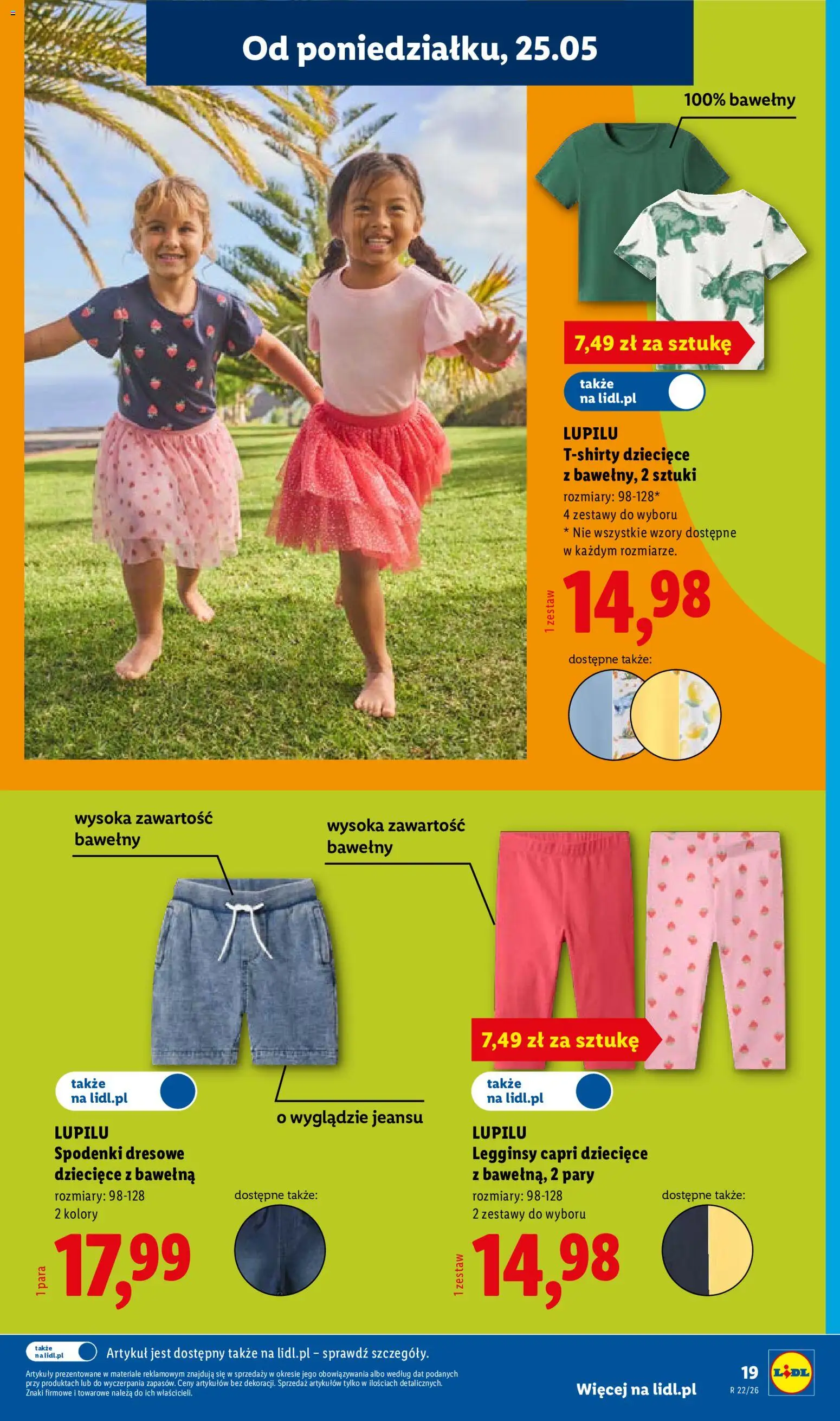 Lidl Katalog od 25.05.2026 | Strona: 23 | Produkty: Spodenki, Legginsy