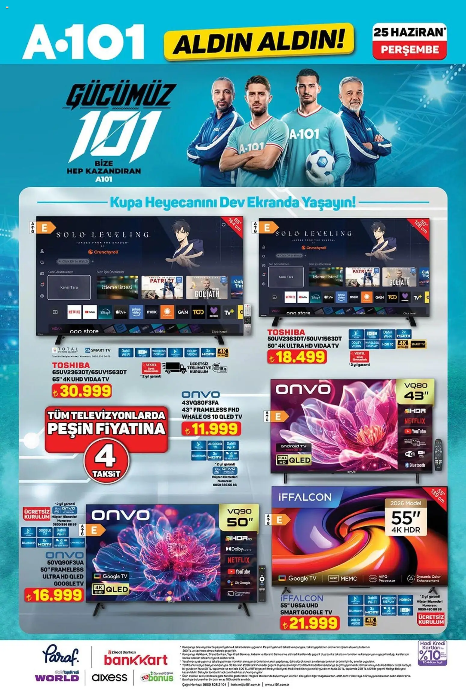 A101 - Katalog Aldın Aldın - 25 Haziran 2026 tarihinden itibaren geçerlidir | Sayfa: 4