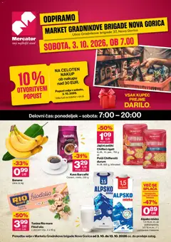 Mercator katalog akcije – veljaven od 03.10.2026
