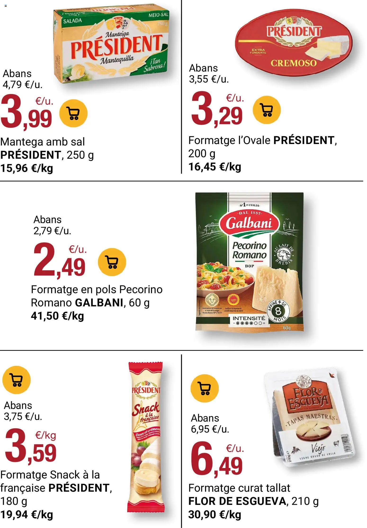Bonpreu folleto │ válido desde el 25/08/2026 | Página: 99 | Productos: Leche, Sal, Mantequilla