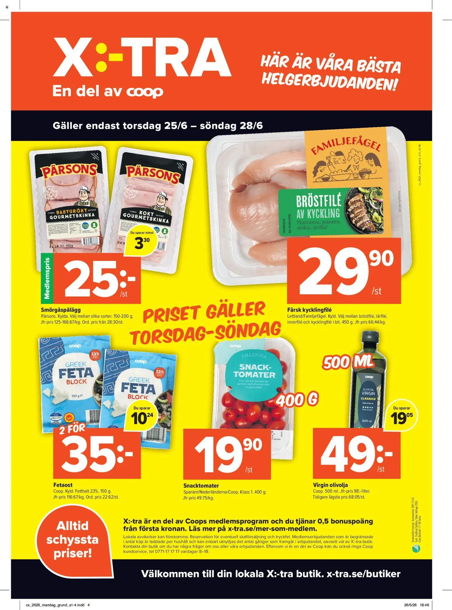 Coop Daglivs reklamblad aktuell från 22.06.2026 | Sida: 4