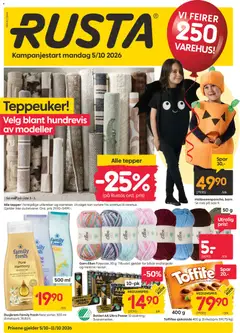 Forhåndsvisning av Rusta kundeavis gyldig fra 05/10/2026