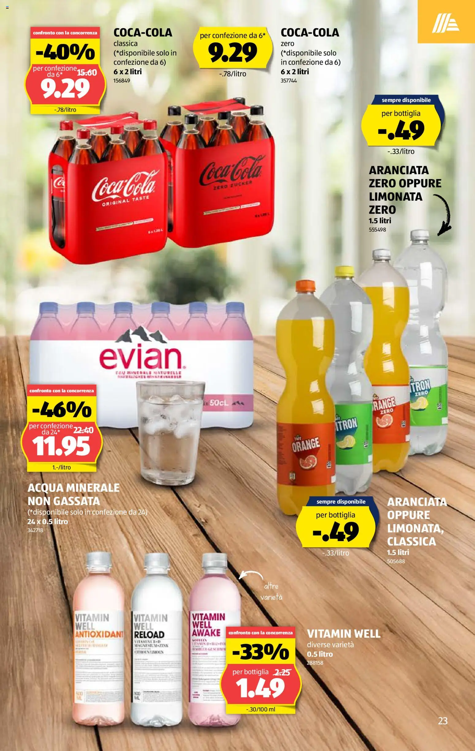 Aldi aktionen IT – gültig ab 04.06.2026 | Seite: 23 | Produkte: Coca Cola, Zucker