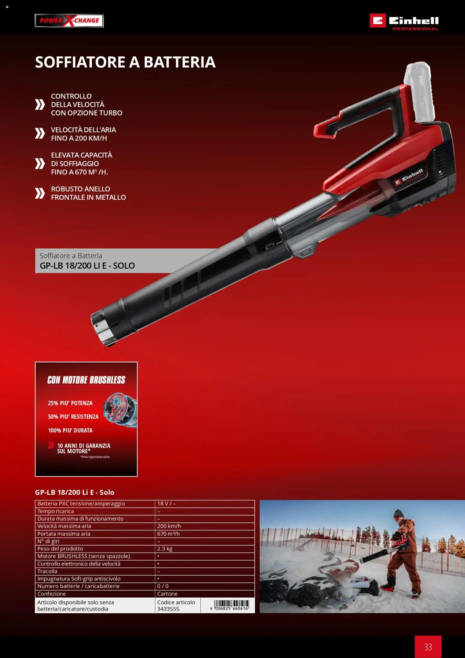 Volantino Einhell del 02/03/2026 | Pagina: 35 | Prodotti: Anello, Batteria, Batterie, Caricabatterie
