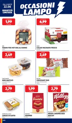 Anteprima del volantino BALCONI CROISSANT DUO, BALCONI CROISSANT DUO pistacchio/cioccolato valido a partire dal 22/06/2026 | Pagina: 16