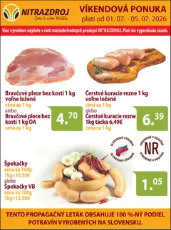 Nitrazdroj leták platný od 01.07.2026