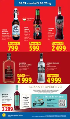 JAGDSTOLZ Goodshot keserűlikőr, Goodshot keserűlikőr - amely érvényes a következő dátumtól: 2026.08.19. | Oldal: 16