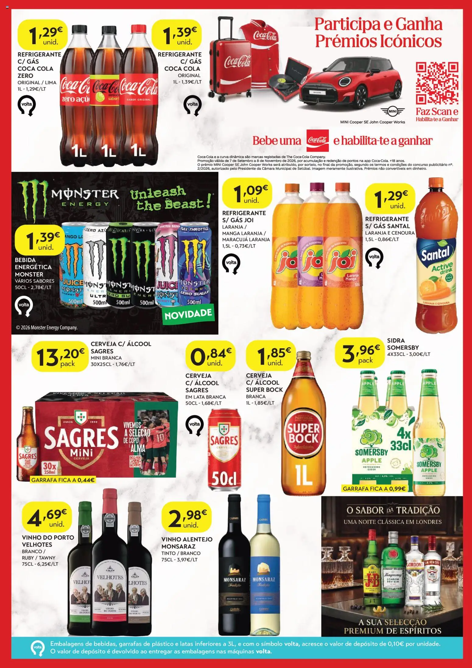 Spar - folheto │ válido de 15/09/2026 | Página: 7 | Produtos: Refrigerante, Somersby, Lima, Bebida