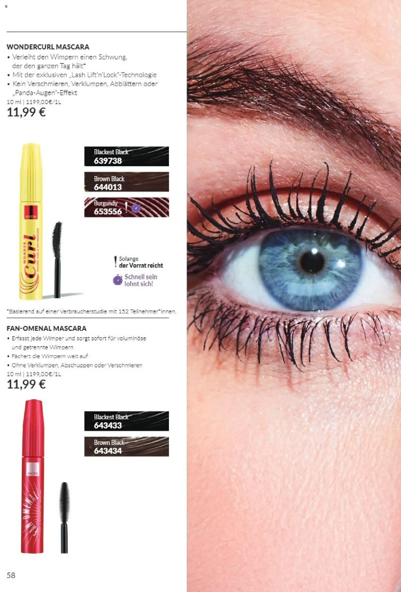 Avon Black Friday – gültig ab 01.11.2026 | Seite: 58 | Produkte: Mascara