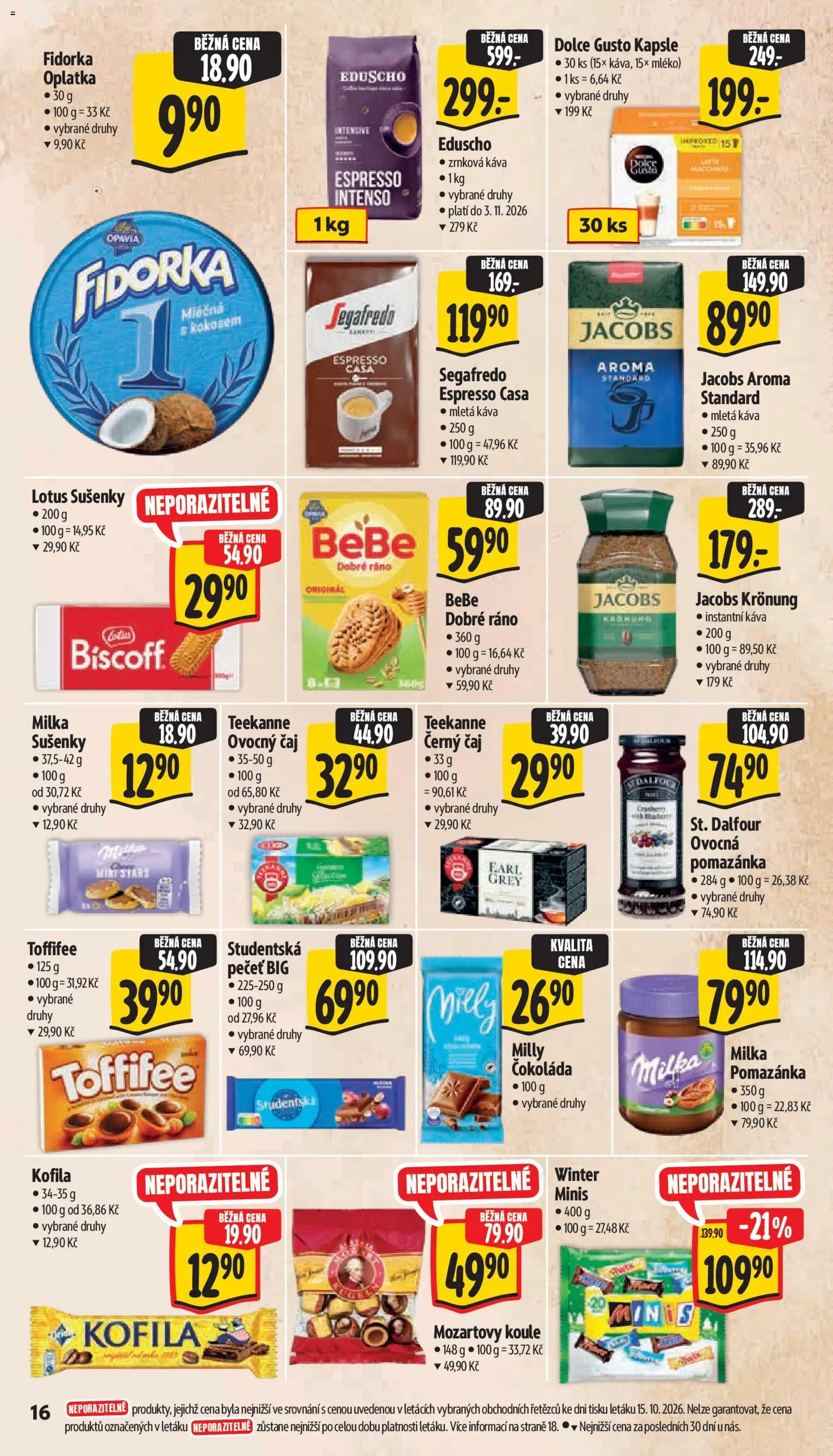 Albert leták - Supermarket Šumperk od 21.10.2026 | Strana: 28