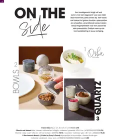 Hanos folder  Fine Dining - Voorbeeld van een folder van Hanos, geldig van 05-10-2026 | Pagina: 4 | Producten: Servies, Kom, Glas