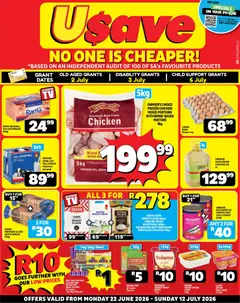 Usave specials catalogue – valid from 22/06/2026